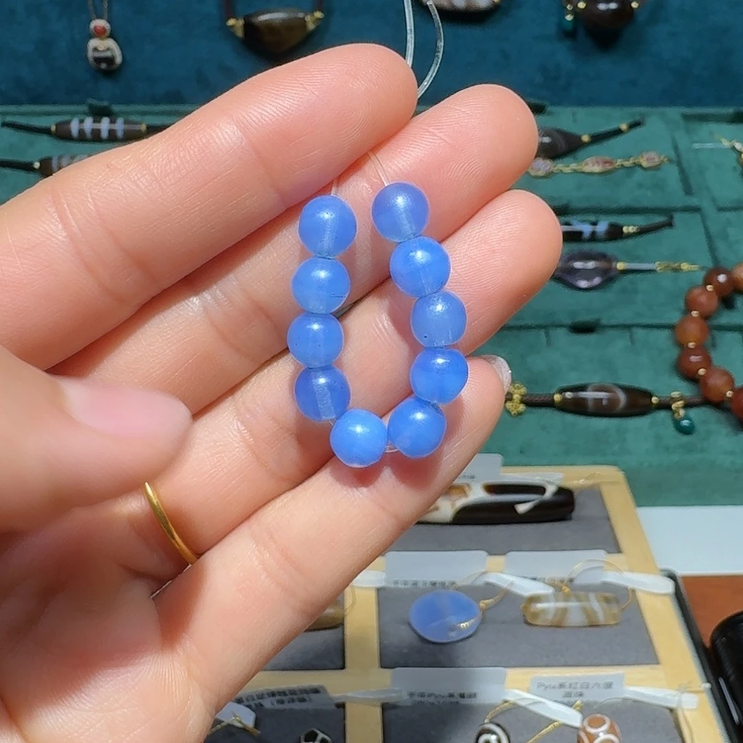 玻璃吊坠（不含链）7mm左右