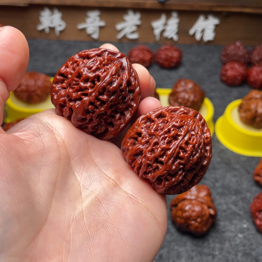 吊坠文玩核桃文玩核桃 手把件 南将石 40