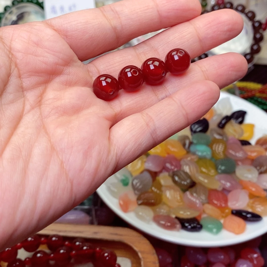 &***^玛瑙未镶嵌手链配饰