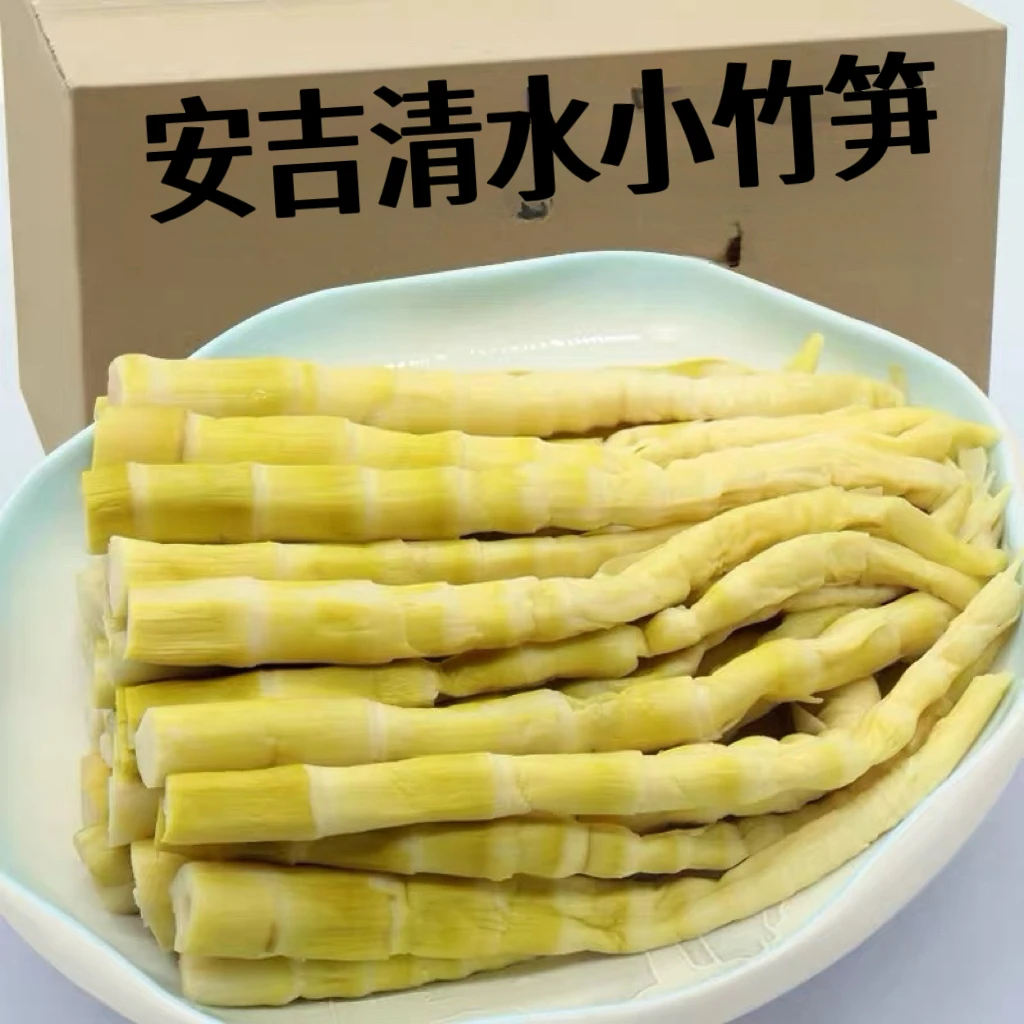 2025安吉拇指小竹笋脆嫩爽口火锅炒菜食材