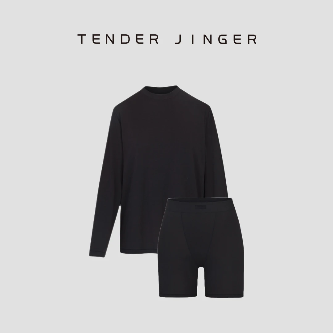 Tender Jinger『外*北欧』男友系列针织圆领套装T2505MGG23309