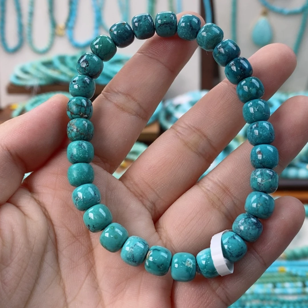 绿松石未镶嵌手串