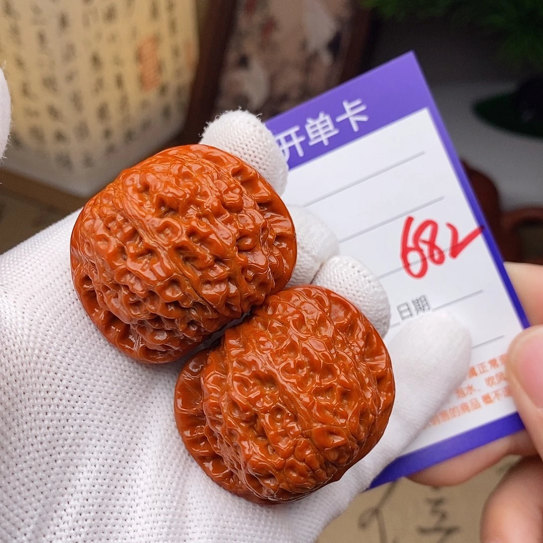 把件文玩核桃40血麒麟682