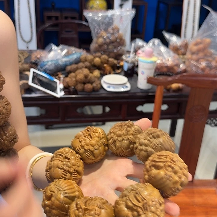 维腊木（绿檀）其他5.0貔貅单圈八方招财