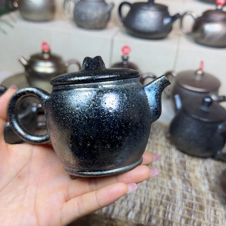 云南建水紫陶柴烧壶
