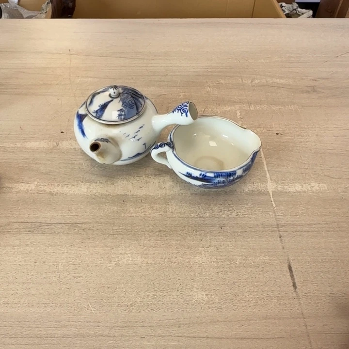 瓷片茶道具工艺品