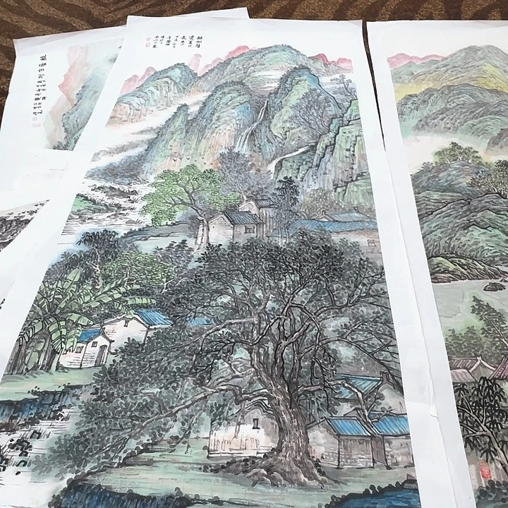 国画绝****ᴸ李楚雄老师四尺作品1111