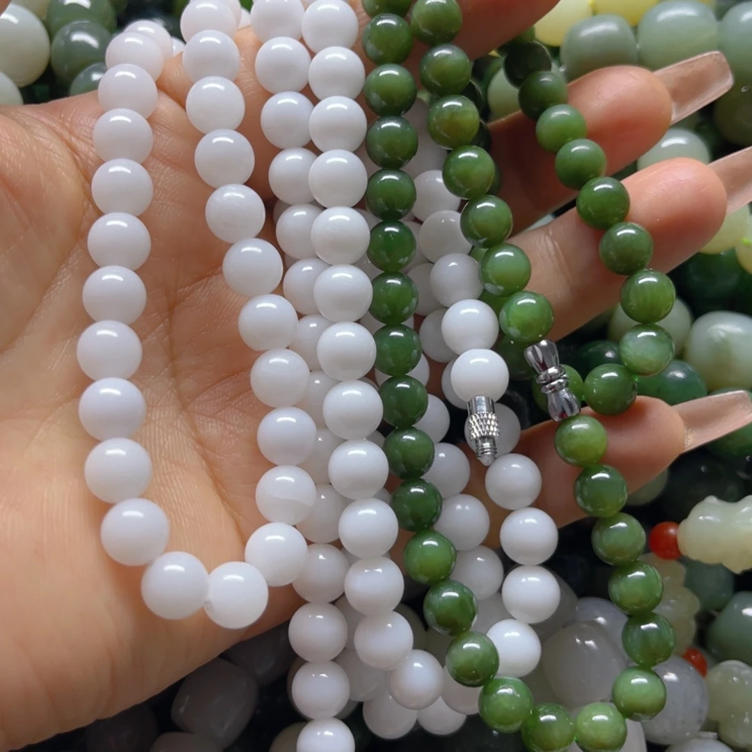 和田玉手链未镶嵌