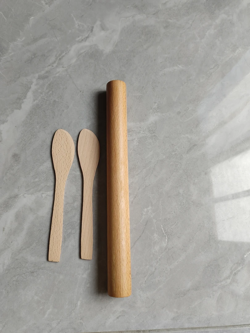 简约擀饺子皮棒加馅勺