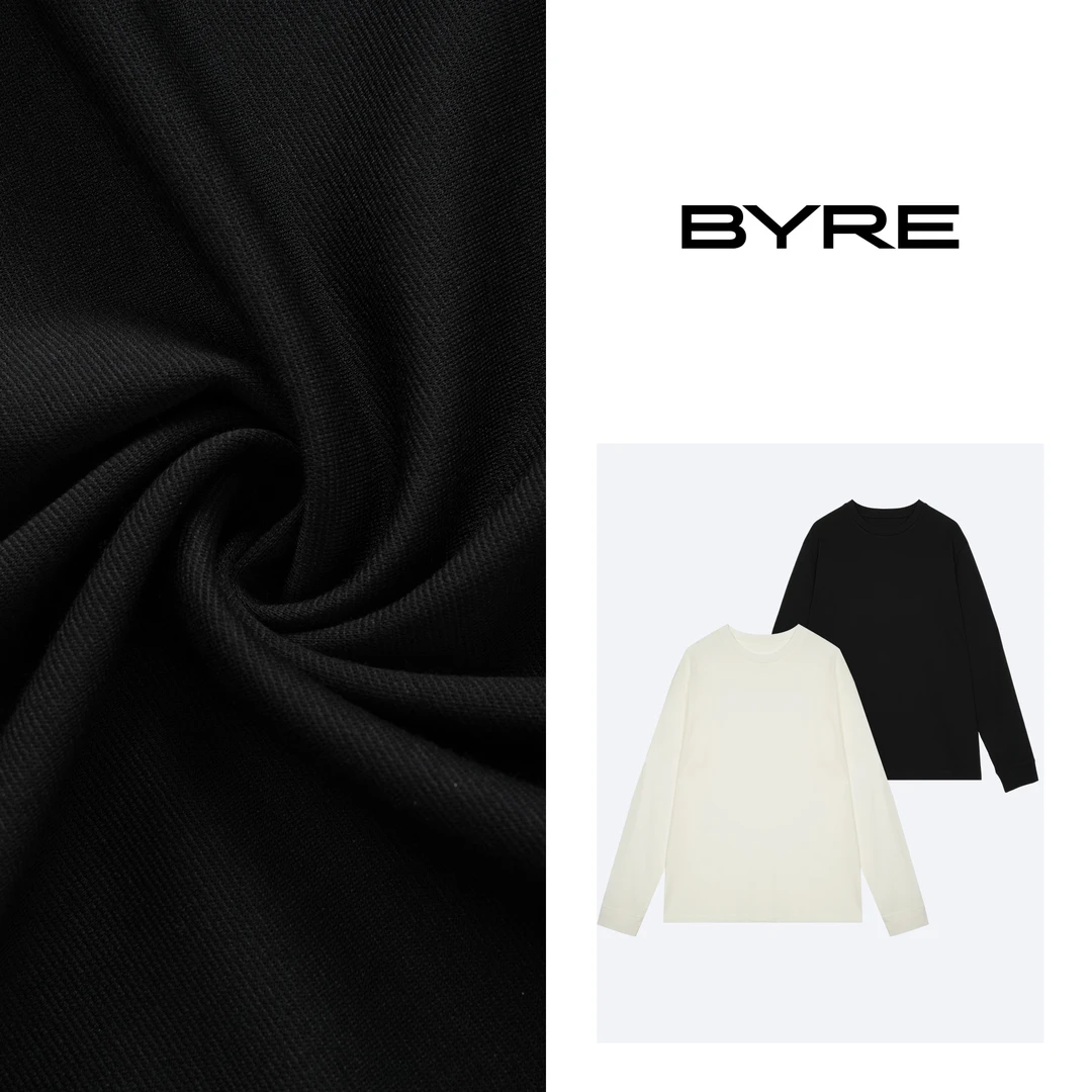 BY357 黑白双色长袖【干洗】