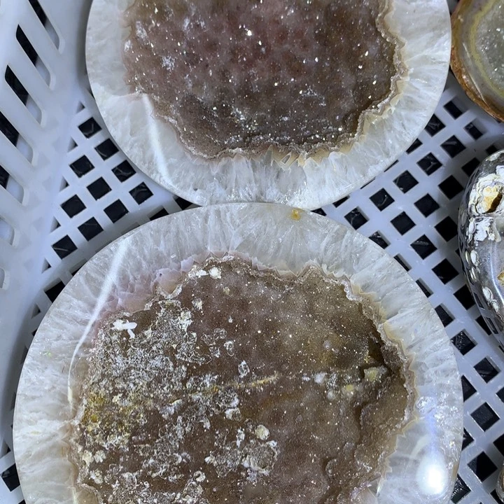 水晶福利全抛粉软啵啵盆未镶嵌