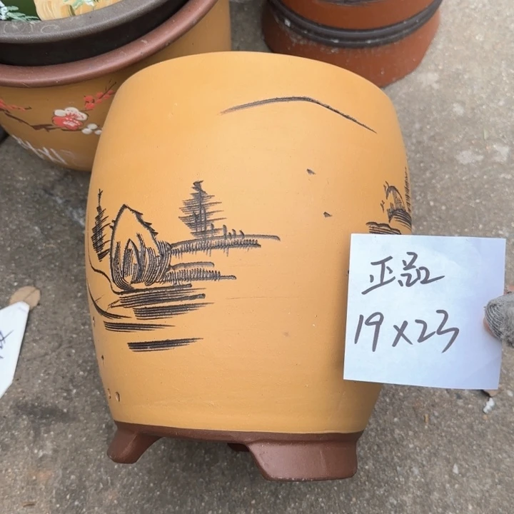紫砂花盆特价清仓