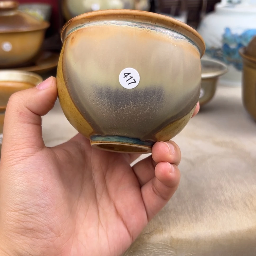 杯纯手工柴烧主人杯