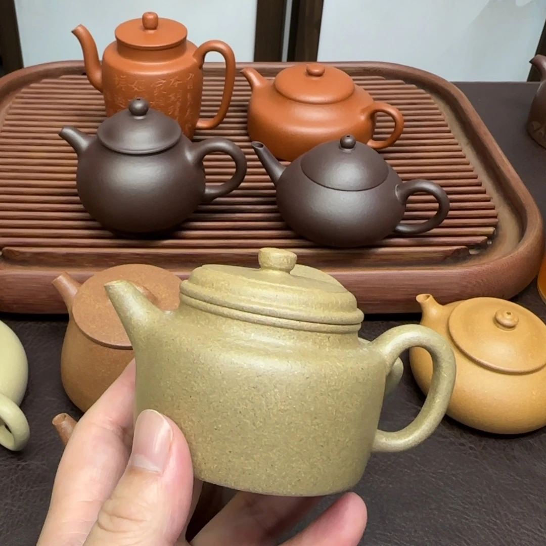 简***些茶壶紫砂宝山青段气窑烧剑流德钟