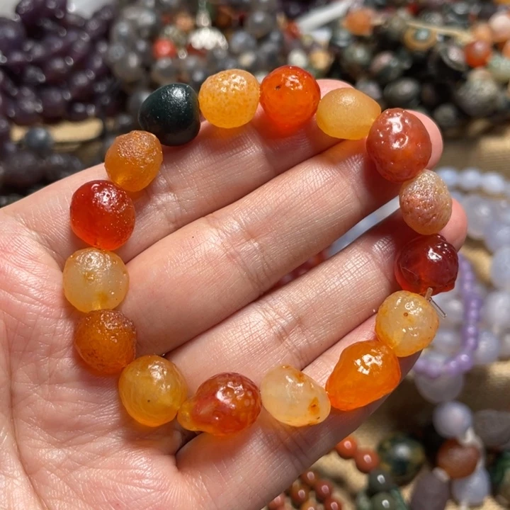 玛瑙/玉髓合金手链