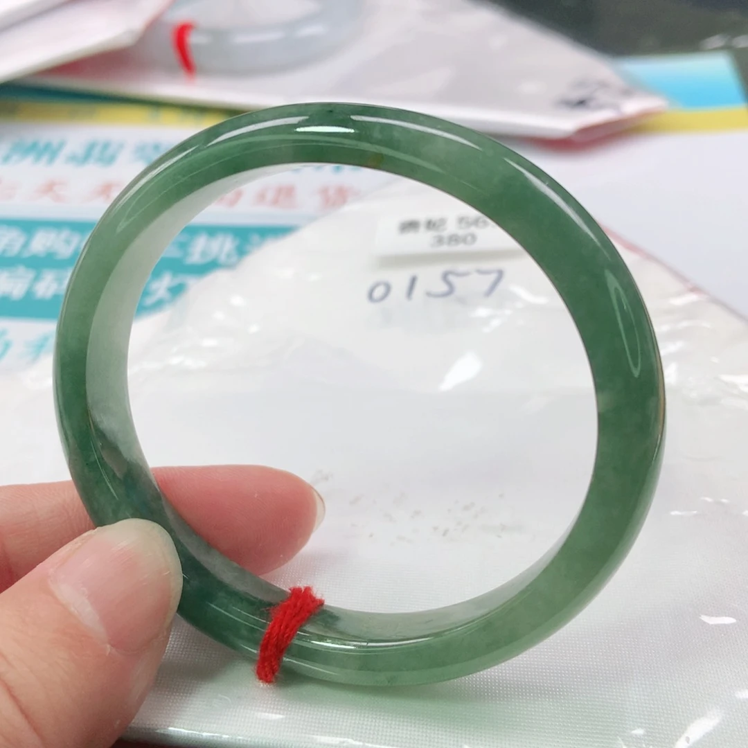 翡翠手镯（贵妃镯）未镶嵌0157号