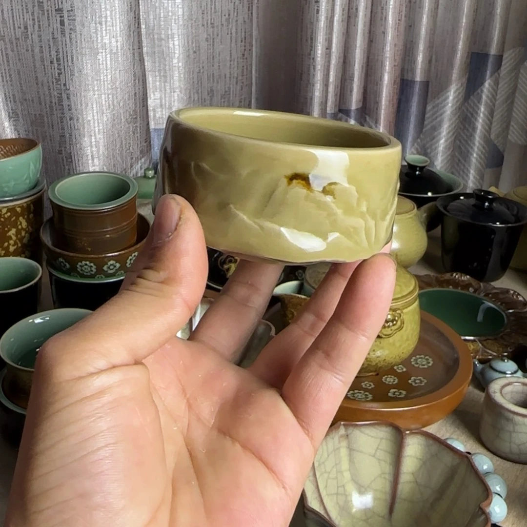 小金茶具青瓷茶器