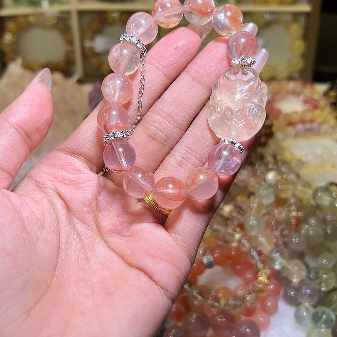 水晶手链未镶嵌耶****琐48小时鉴赏