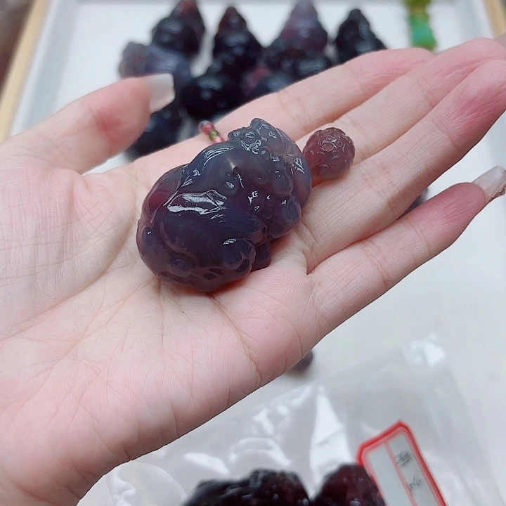 玛瑙/玉髓未镶嵌手链盐源18