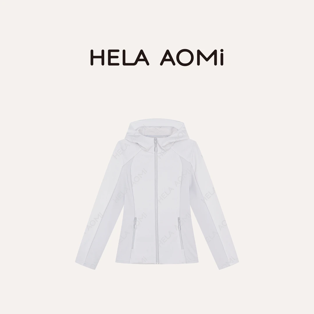 HELA AOMI“波兰进口拉尼亚95白鸭绒”连帽夹克羽绒服CY5DM01674