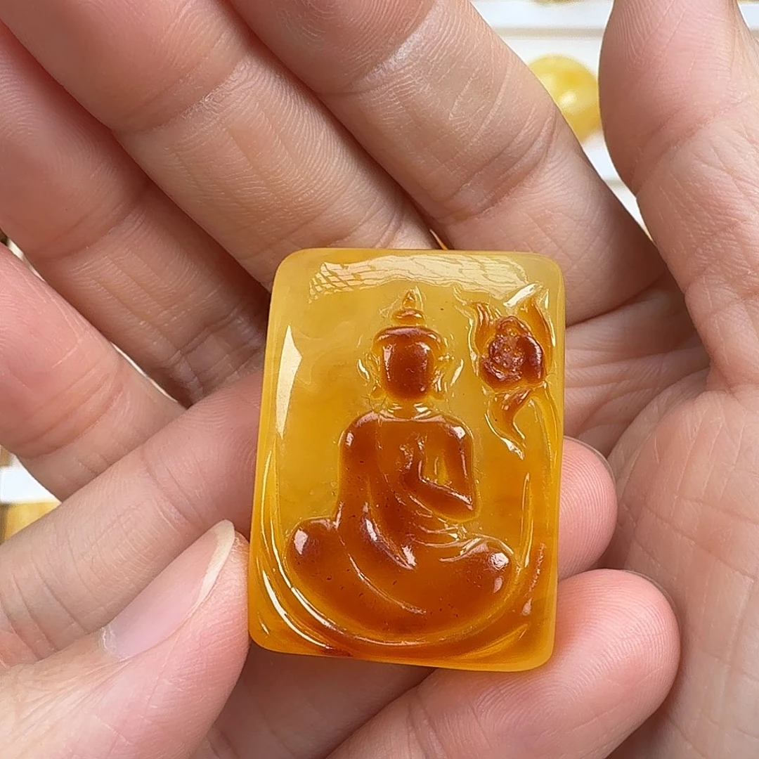 蜜蜡未镶嵌颈饰蜜蜡8.2g