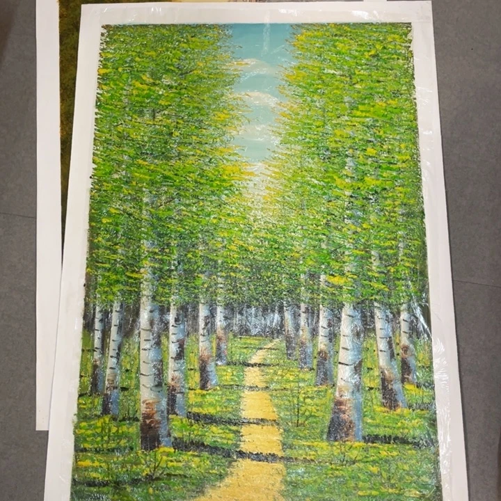 油画油画作品入选6090