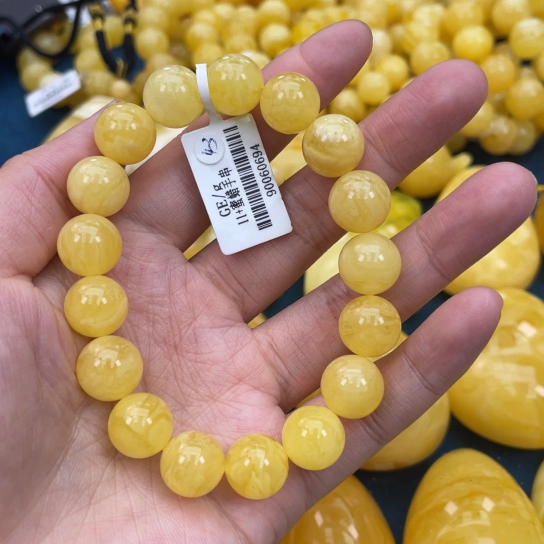 琥珀裸石未镶嵌琥珀蜜蜡w 43