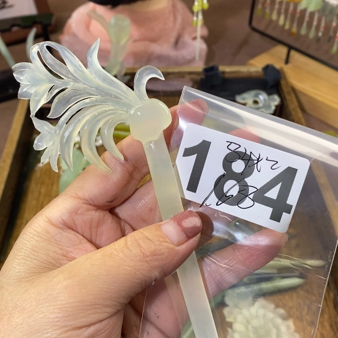 蛇纹石玉玉簪合金u****2