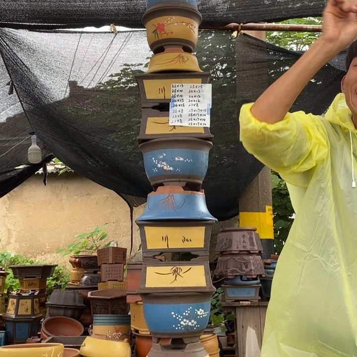 紫砂花盆紫砂艺术学院的学生