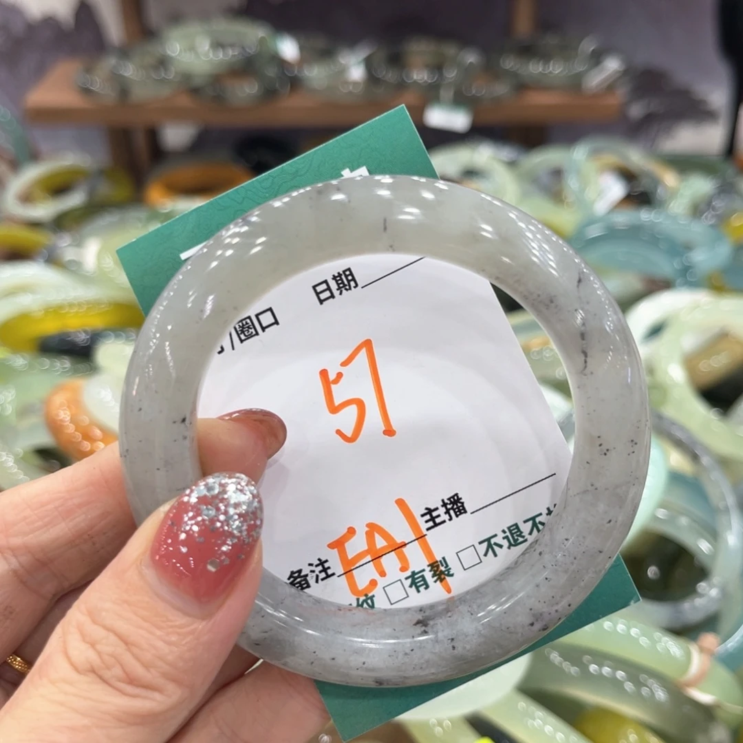 未镶嵌蛇纹石玉手镯手镯