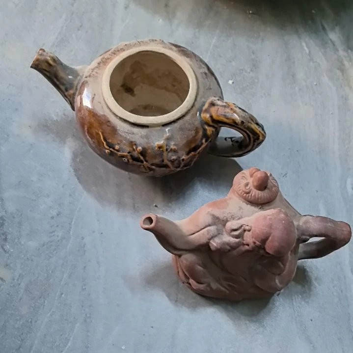 心***贝瓷器花盆两个包邮