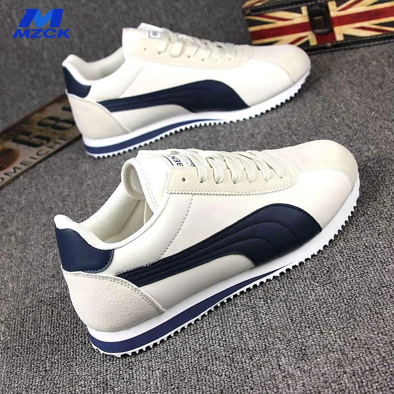 MZCK爆款阿甘鞋男2025秋冬新款休闲百搭小白鞋运动跑步学生平底鞋