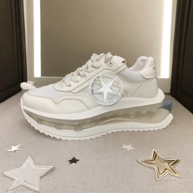 JD时尚潮流休闲增高气垫男女同款老爹