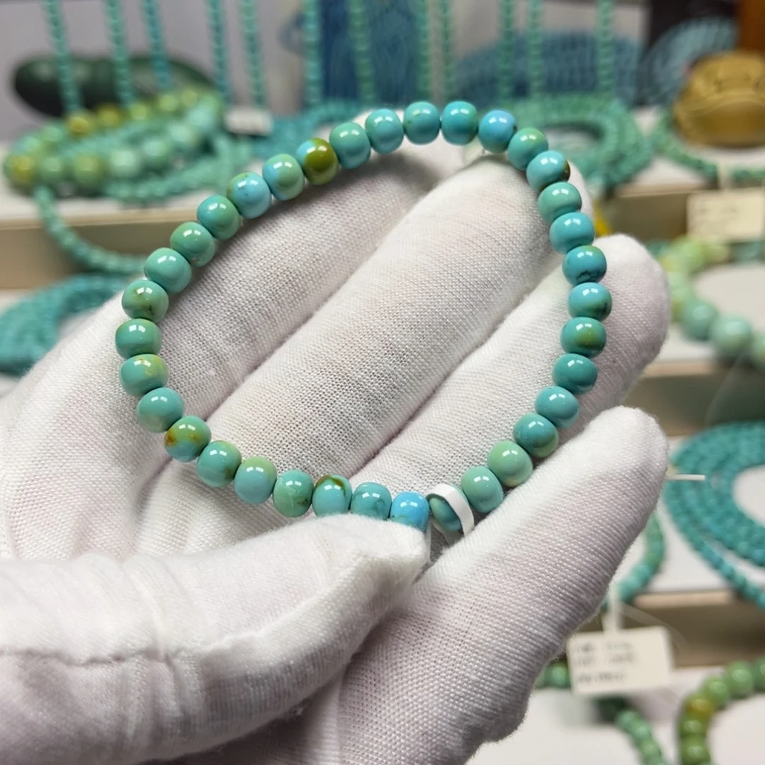 绿松石未镶嵌手链