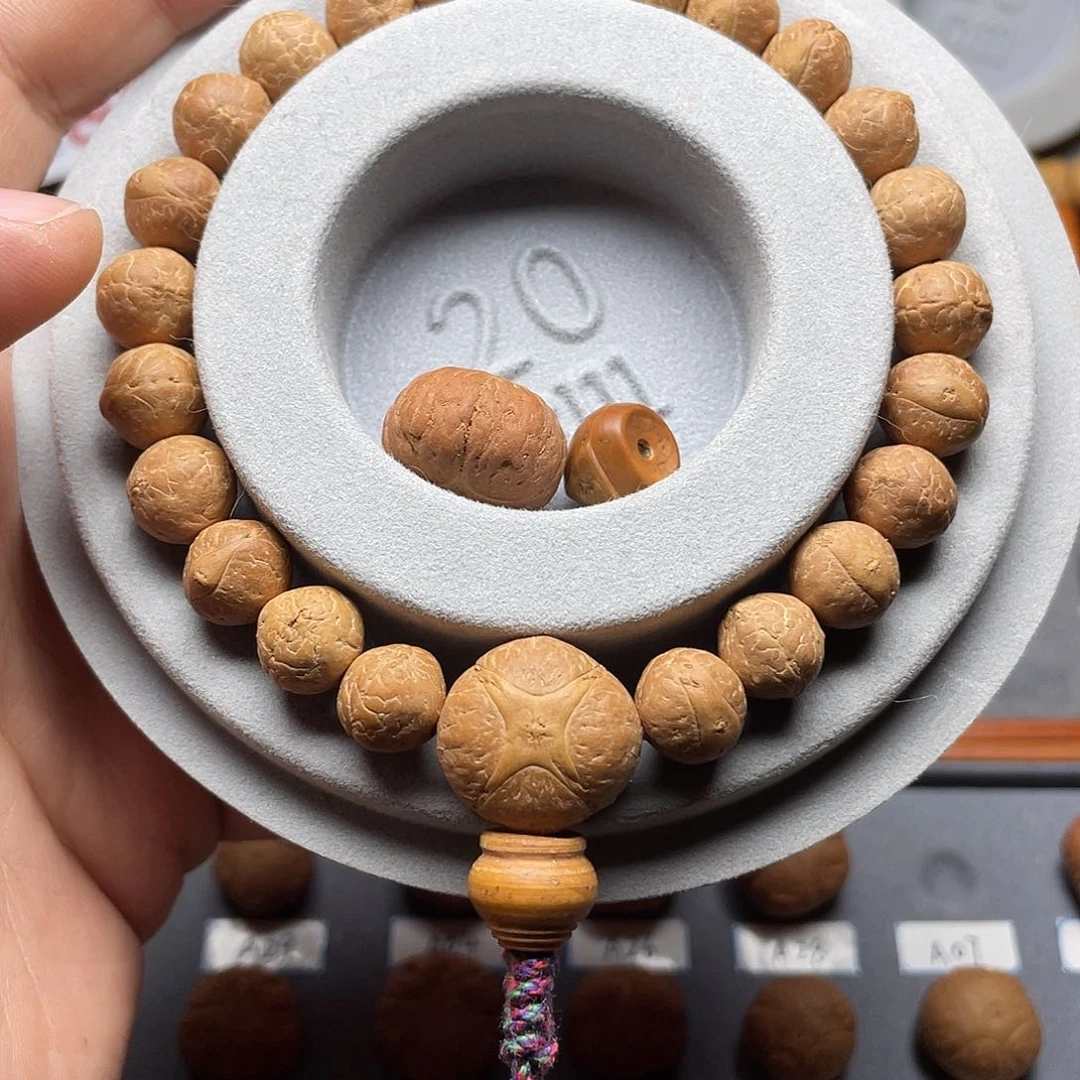 ζ***好凤眼菩提手串10mm手串➕龙塔➕五星