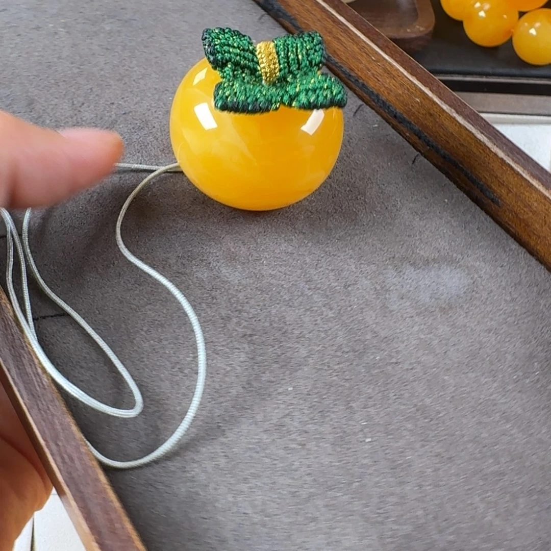 蜜蜡未镶嵌毛衣链