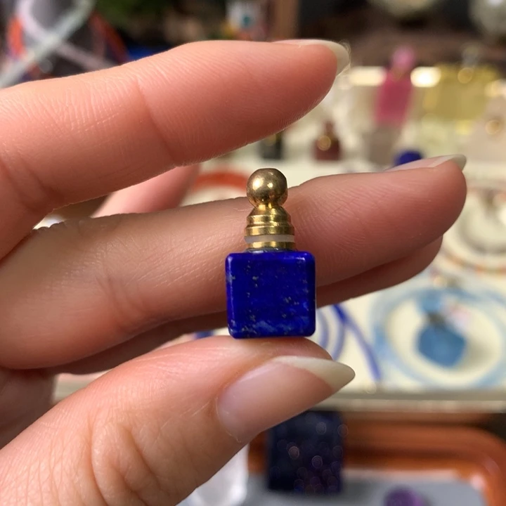 葡萄石未镶嵌香水精油瓶