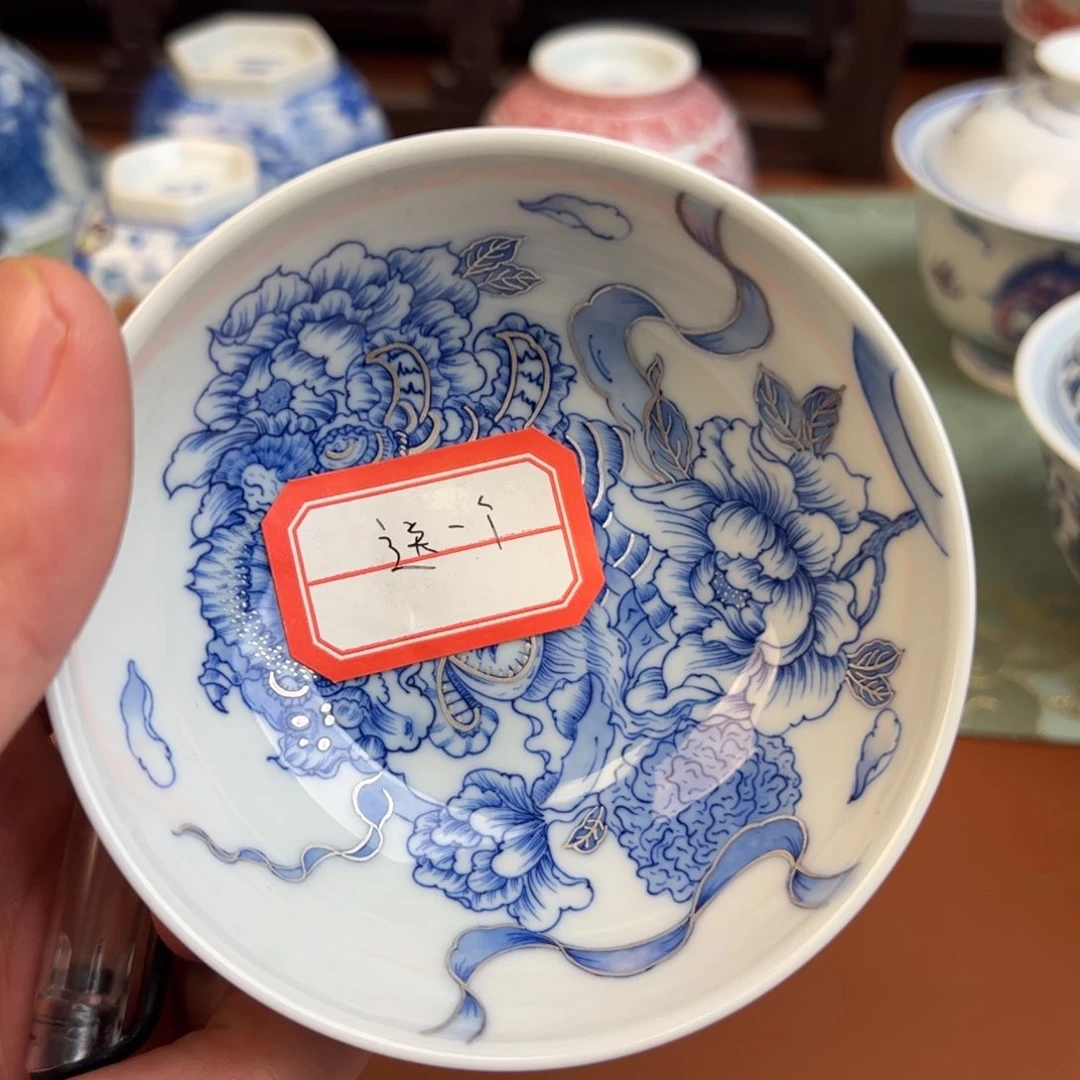 瓷片沐*景德镇瓷器手工手绘