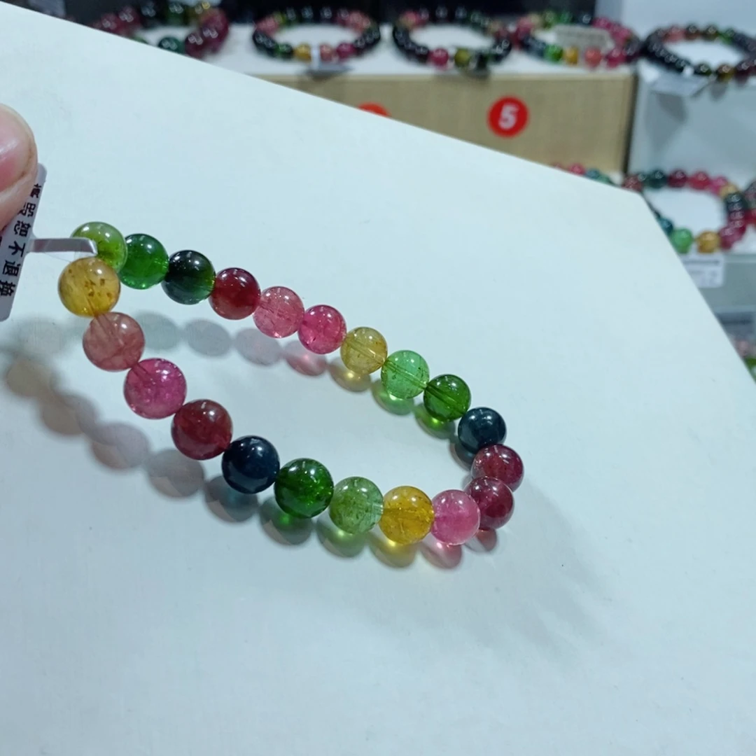 碧玺手链未镶嵌瑜*珈碧玺