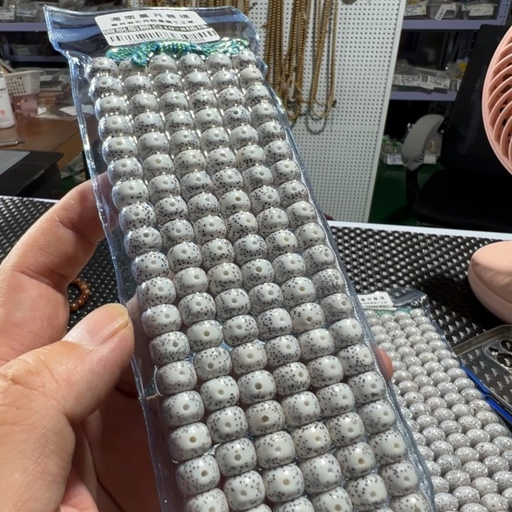 星月菩提手串桶珠10×8左右108颗0544