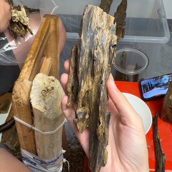 沉香沉香碎屑紫棋块料