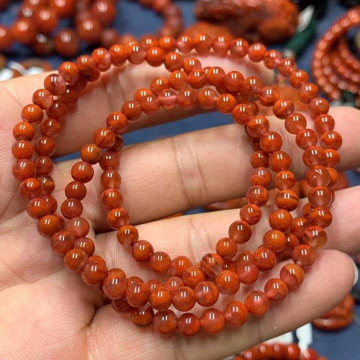 手串未镶嵌南红玛瑙5m m