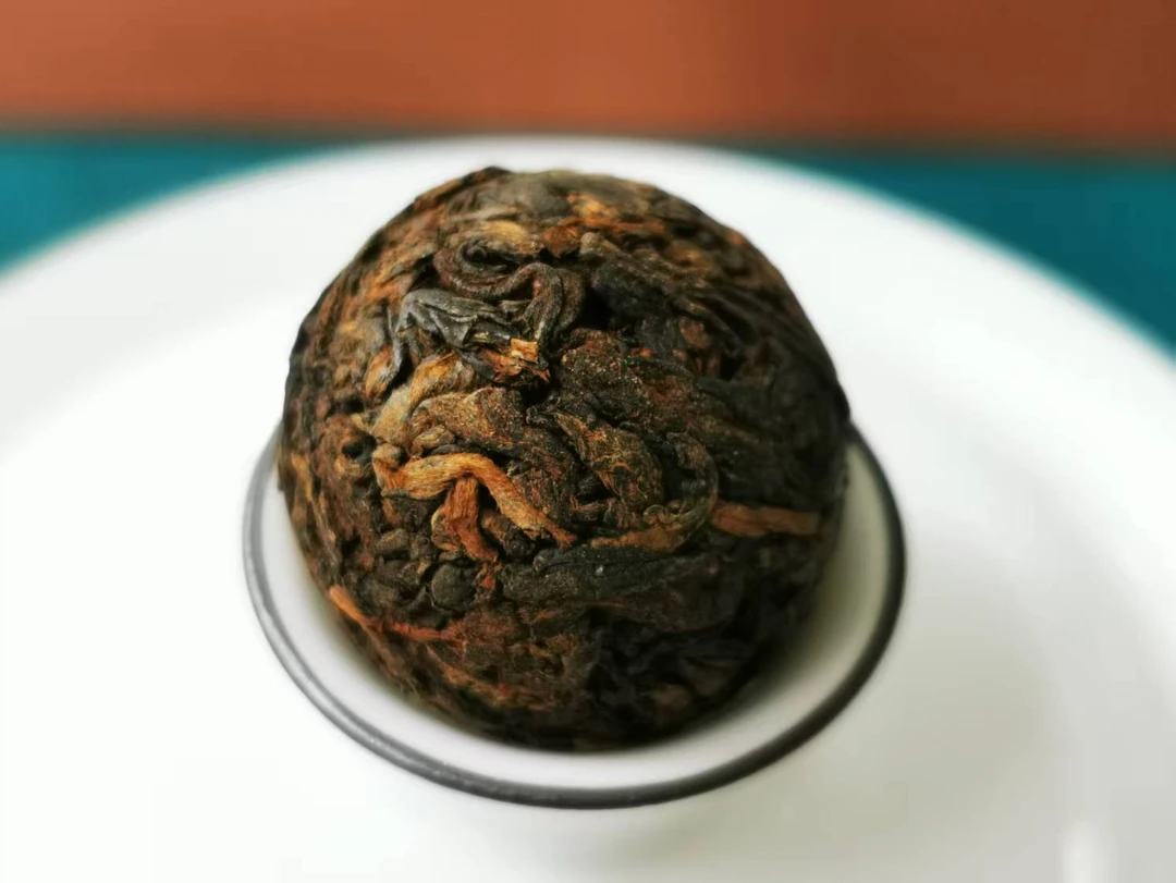 云南普洱 2020年《布朗山》熟茶龙珠 8g/颗