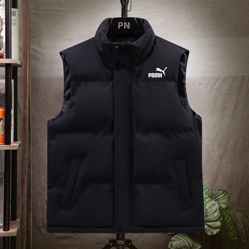 奥莱正品丨一折专区男士潮牌棉马甲秋冬季坎肩保暖情侣外套