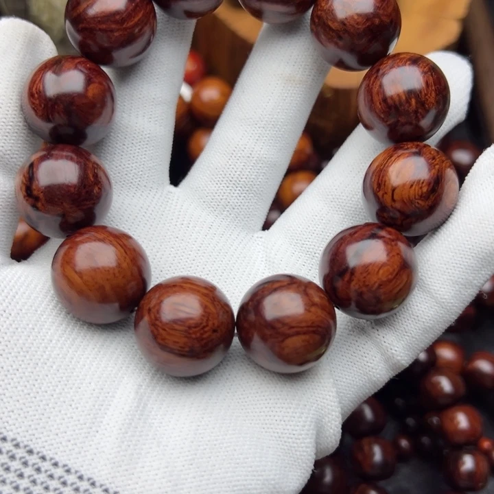 木释*道海南红降2.0红油飘黑精品圆珠