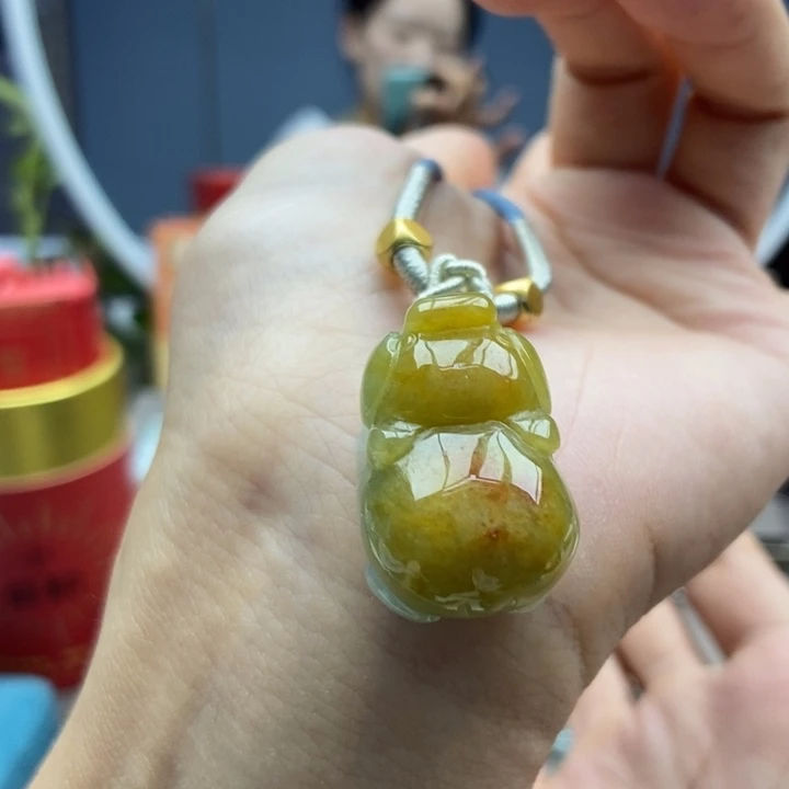 翡翠未镶嵌颈饰吊坠19