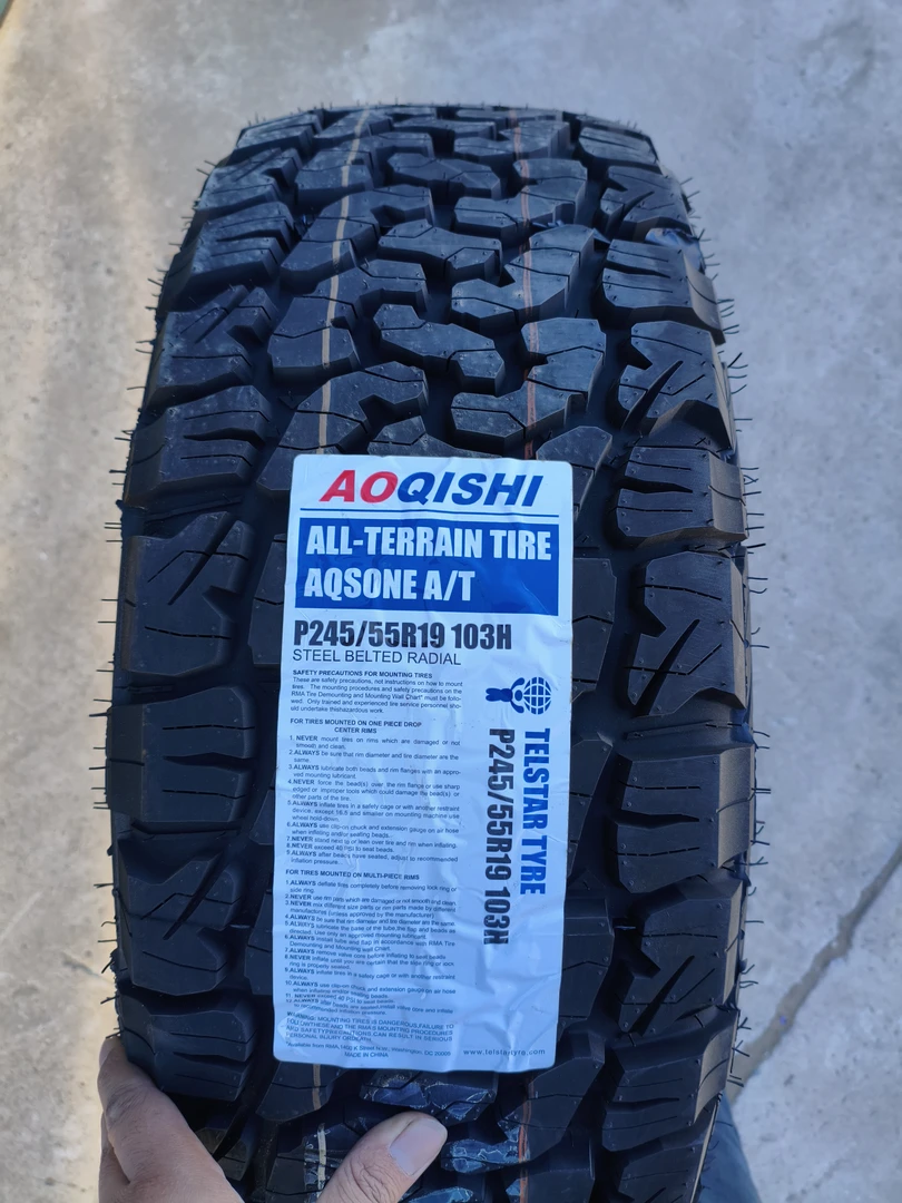 245-55-19  奥骑士AT正品新胎，加厚型