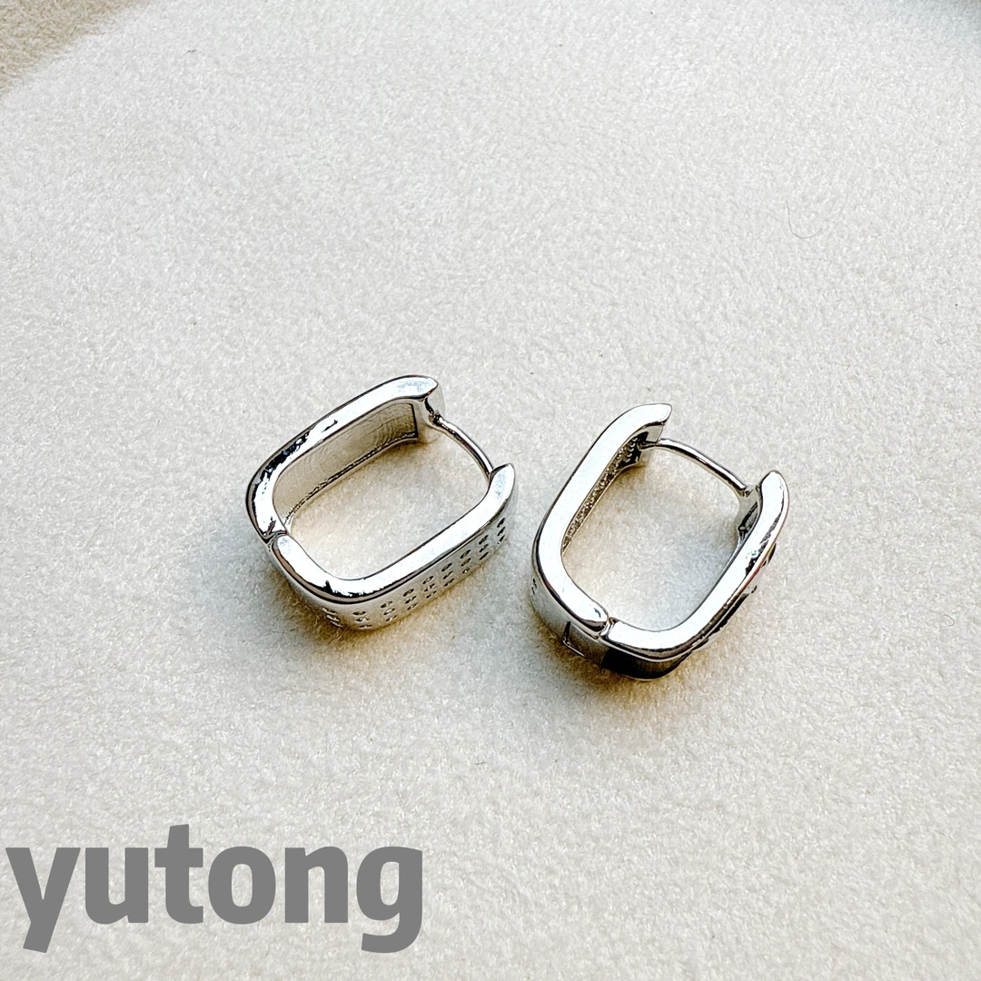 铜合金锆石耳饰 【雨桐轻奢饰品】设计款耳环YT02016