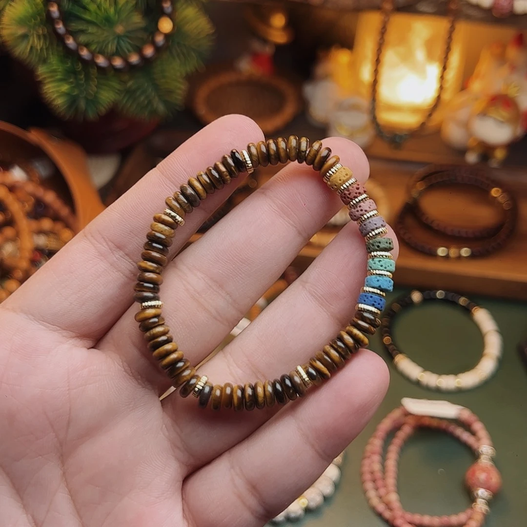 手串菩提根/象牙果虎眼