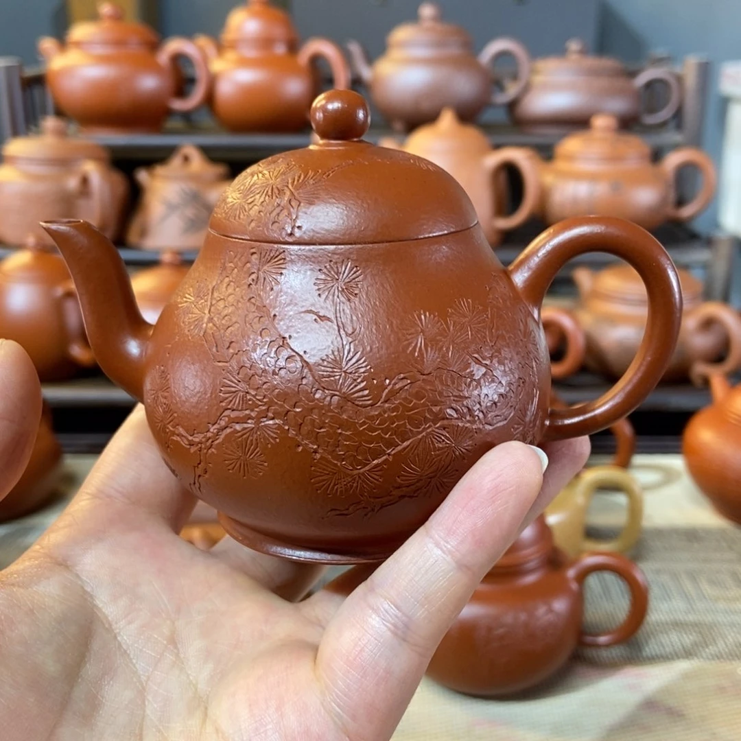 *****茶壶紫砂全手工制作工艺流程原料